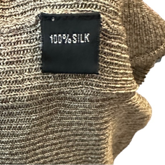 Linda Allard Ellen Tracy Silk Cardigan‎ Sweater - Picture 7 of 7